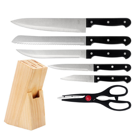 Seven-Piece Kitchen Knife Set