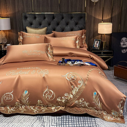 Ice Silk Quilt Four-piece Bedding Sets