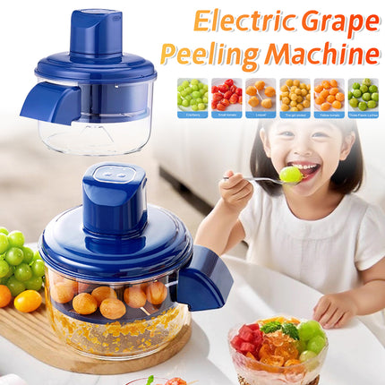 Automatic Electric Grape Peeler - Rechargeable Fruit Peeling Machine - Hands-Free Skin Remover