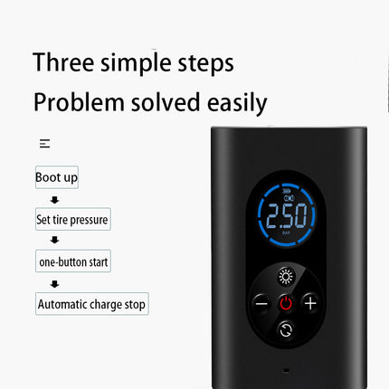Car Portable Wireless Air Pump