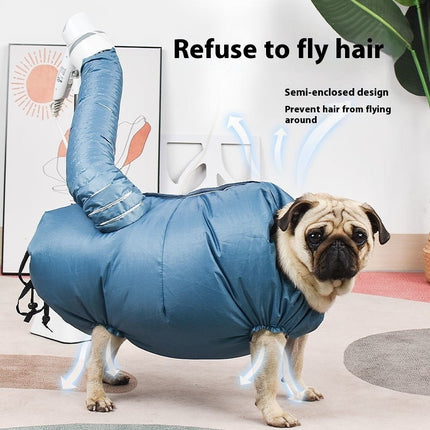 Pet Automatic Drying Bag With Quick Drying Hair Dryer After Bathing
