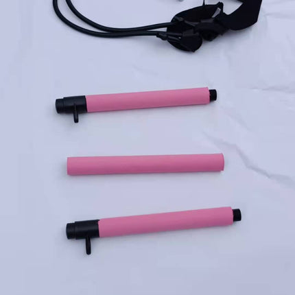 Three-section Pilates fitness stick