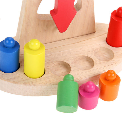 Kids Wooden Balance Beam – Montessori Educational Set