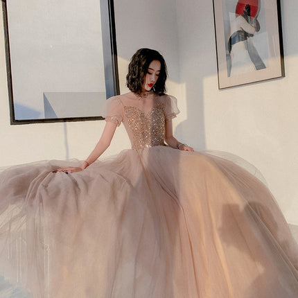 Evening Dress For Banquet and Wedding