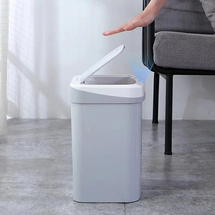 Smart Sensor Trash Can With Lid