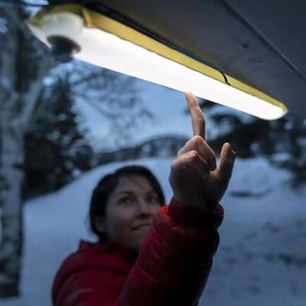 Portable Inflatable Folding Lamp With Magnetic Suction For Outdoors And Camping