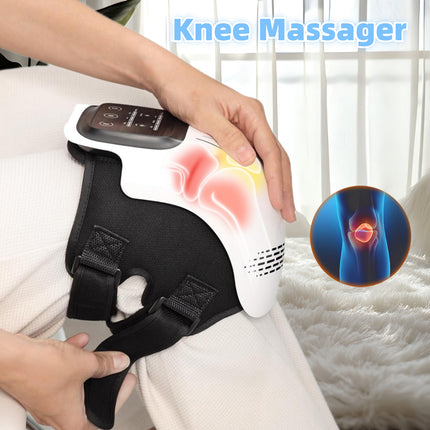 Intelligent electric kneading laser vibration knee massager