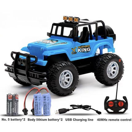 Kids RC Remote Control Toy Car – USB Rechargeable with 40MHz Controller