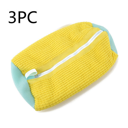 Laundry Shoe Reusable Wash Bag With Zipper For Washing Machine