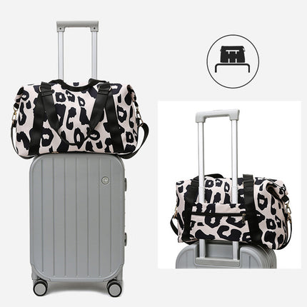 Women's Cow Pattern Duffel Bag