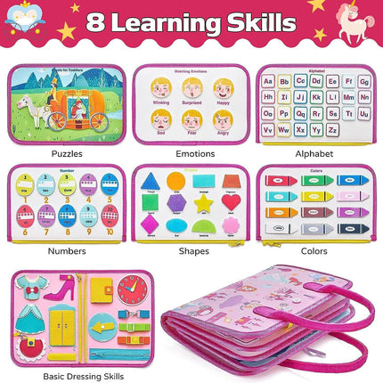 Kids DIY Felt Board Educational Toy – Creative Play Set