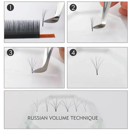 20pcs Mink Individual Eyelash Extension