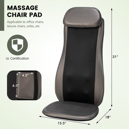 Massage Chair Pad with Heat and Vibration