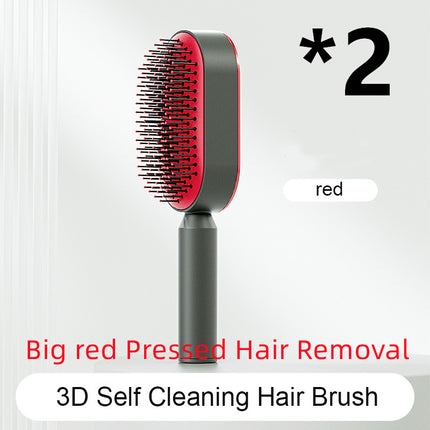 Self Cleaning Anti-Static Hair Brush