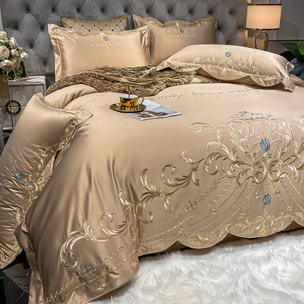 Ice Silk Quilt Four-piece Bedding Sets