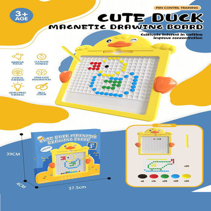 Kids Magnetic Drawing Board with Pen – Focus & Coordination Learning Toy