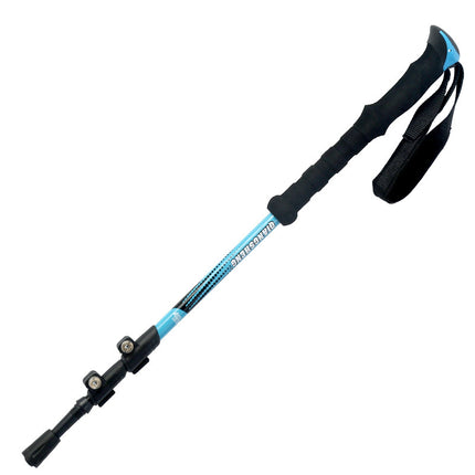 Outdoor Straight Handle Trekking Pole With Outer Lock