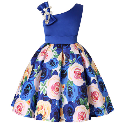 Girls Elegant Flower Dress
