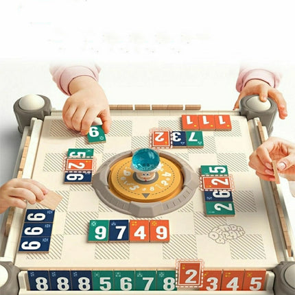 Family Mahjong Math Board Game — Basic & Deluxe Editions