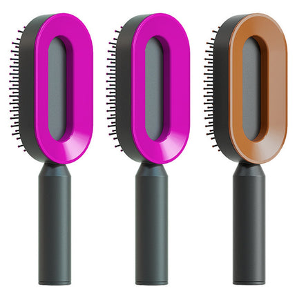 Self Cleaning Anti-Static Hair Brush