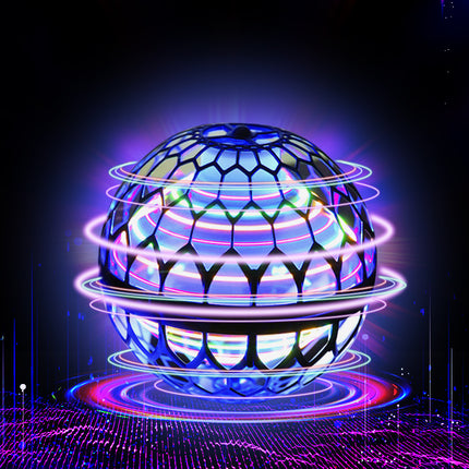 Magic Floating Flying Ball Toy with LED Lights – Boomerang Hover Ball for Kids