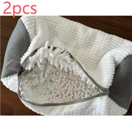 Laundry Shoe Reusable Wash Bag With Zipper For Washing Machine