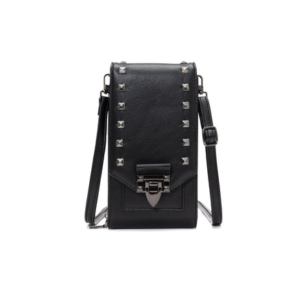 Women's Rivet Design Crossbody Bag