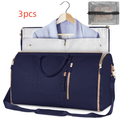 Large Capacity Women's Travel Folding Waterproof Duffle Bag