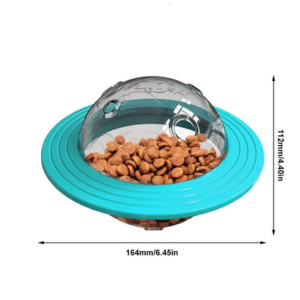 Dog Interactive Food Leaking Dispensing Treat Ball For Small And Large Dogs