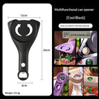Black / V shaped Bottle Opener