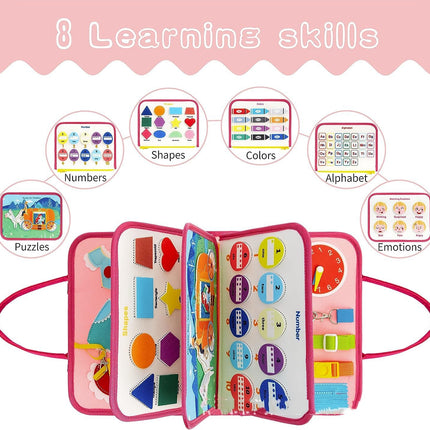 Kids DIY Felt Board Educational Toy – Creative Play Set