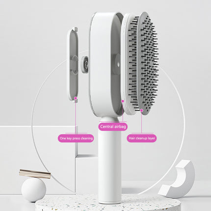 Self Cleaning Anti-Static Hair Brush