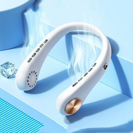 Portable Mini Neck Air Cooler With Bladeless Fan