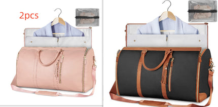 Large Capacity Women's Travel Folding Waterproof Duffle Bag