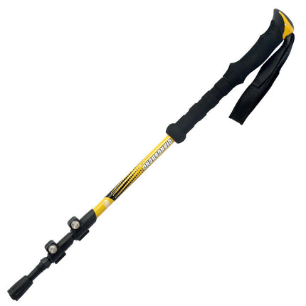 Outdoor Straight Handle Trekking Pole With Outer Lock