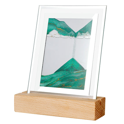 Sandscape Light Moving Hourglass Night Lamp
