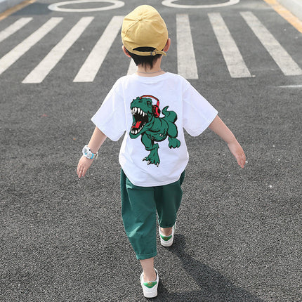 Boys 2 Piece Short Sleeve Suit