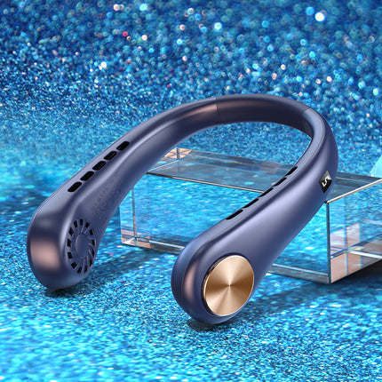 Portable Mini Neck Air Cooler With Bladeless Fan