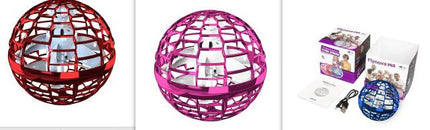 Magic Floating Flying Ball Toy with LED Lights – Boomerang Hover Ball for Kids