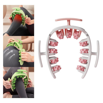 Multifunctional Manual Round Roller Fitness Massager