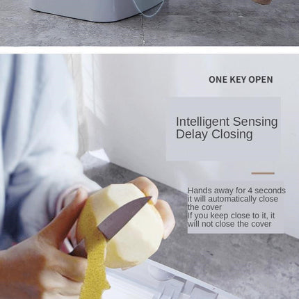 Smart Sensor Trash Can With Lid
