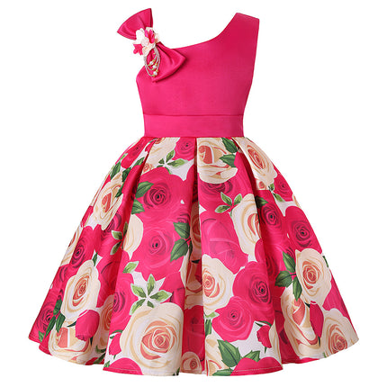 Girls Elegant Flower Dress