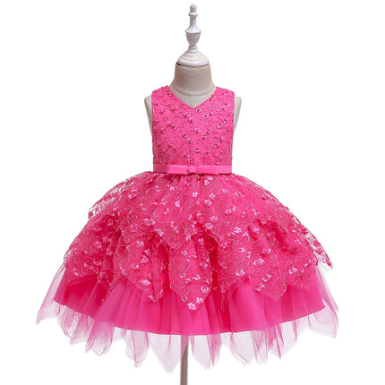 Girls Lace Princess Dress