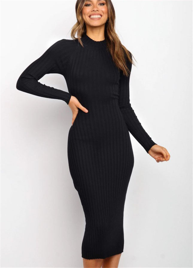 Women's Backless Sweater Dresses
