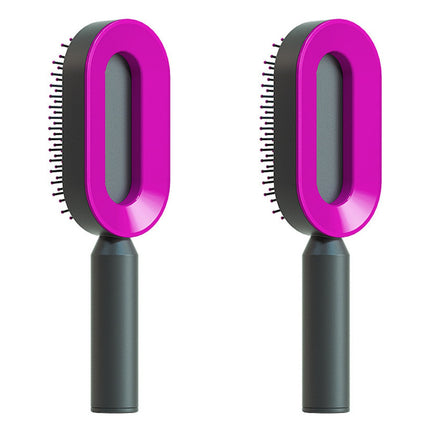 Self Cleaning Anti-Static Hair Brush