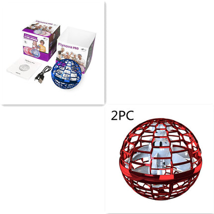 Magic Floating Flying Ball Toy with LED Lights – Boomerang Hover Ball for Kids