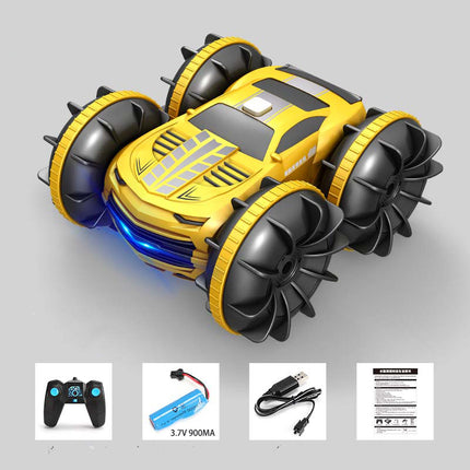 Amphibious 4WD Stunt RC Car — Handle & Watch Remote Control
