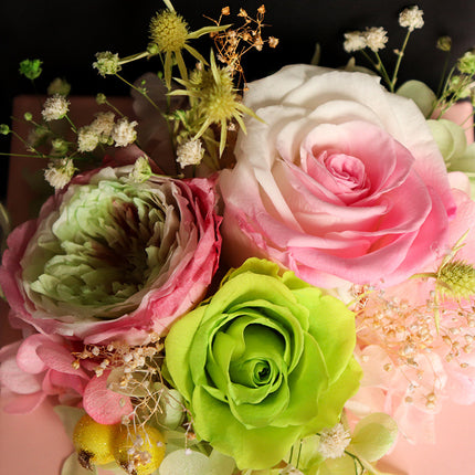Mothers Day Rose Carnation Gift Box