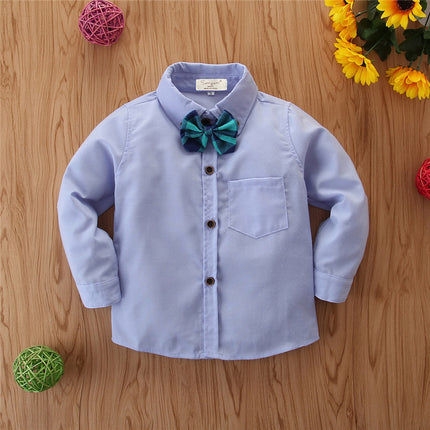 Boys 3 Piece Long-sleeved Suit