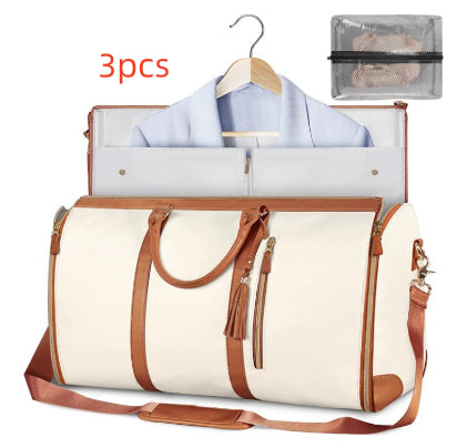 Large Capacity Women's Travel Folding Waterproof Duffle Bag